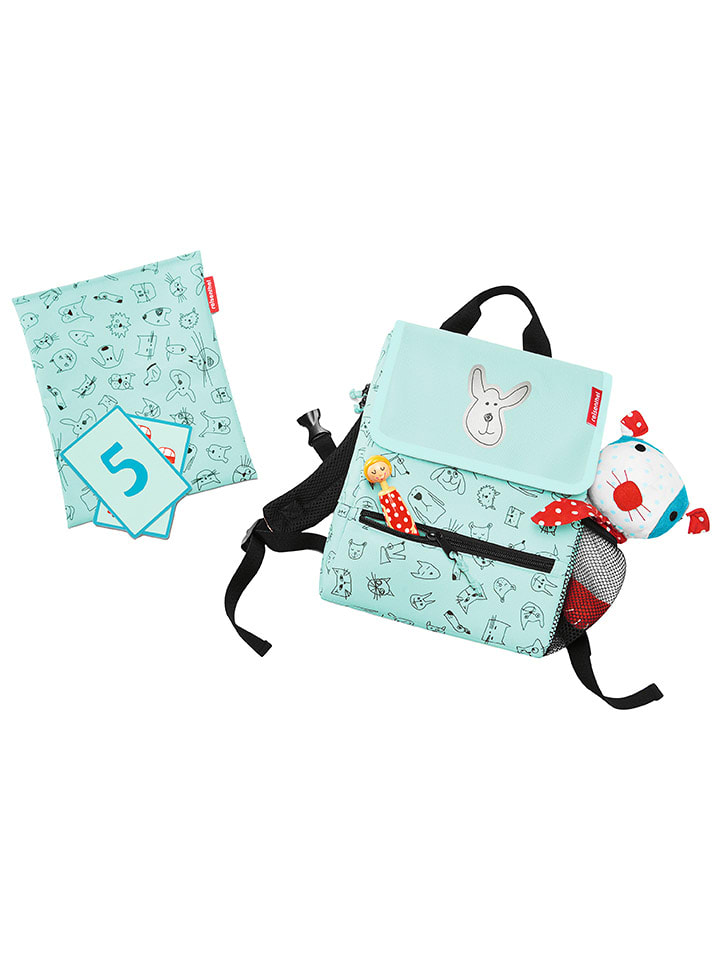 Reisenthel Rucksack in Türkis - (B)21 x (H)28 x (T)12 cm günstig kaufen onesize