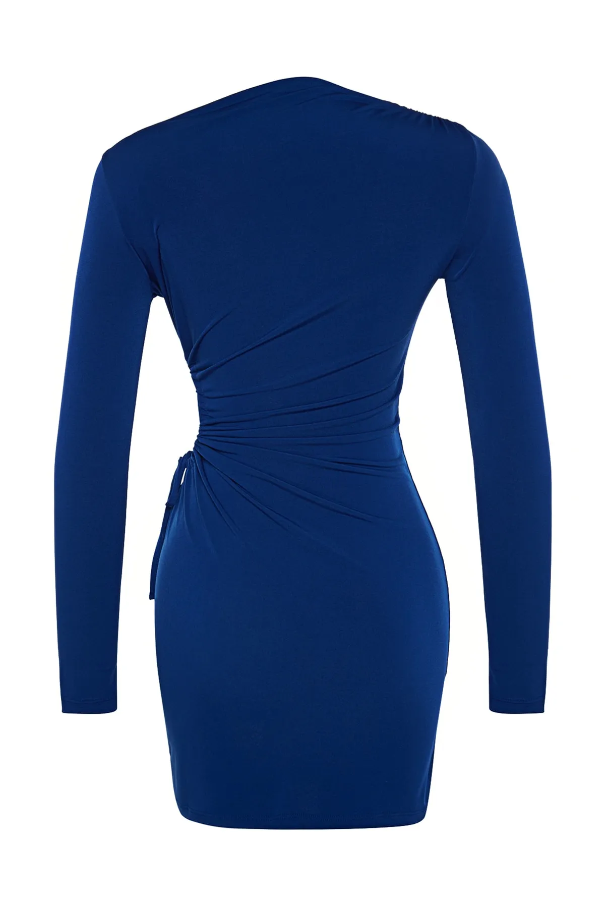 Trendyol Collection  Saxe-anliegendes gestricktes Fenster-/Cut-Out-detailliertes, elegantes Abendkleid TPRAW24EL00063