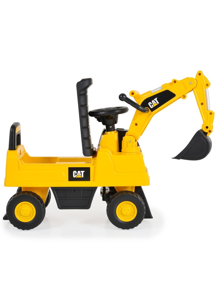 Moni Rutschfahrzeug Bagger CAT 662 in gelb günstig kaufen onesize