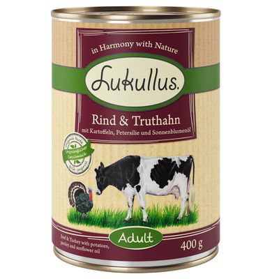 Lukullus Naturkost Getreidefreies Probierpaket 6 x 400 g