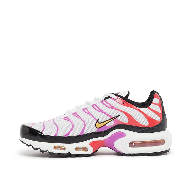 NIKE Wmns Air Max Plus white/citron pulse-black-red