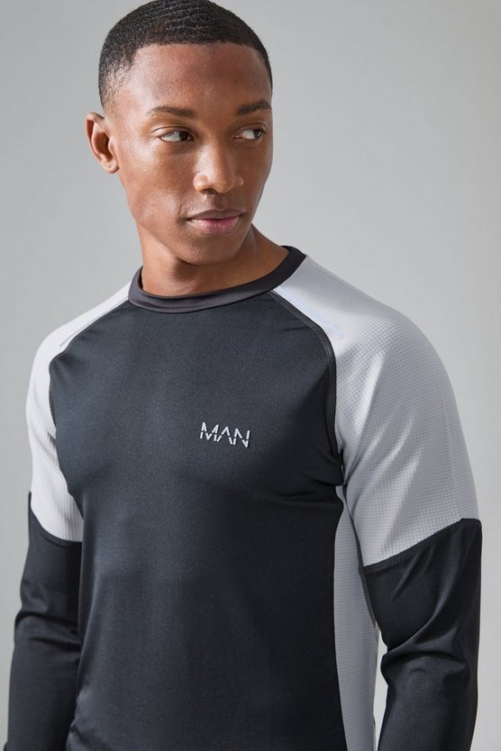 Man Active Muscle-Fit Trainingsoberteil