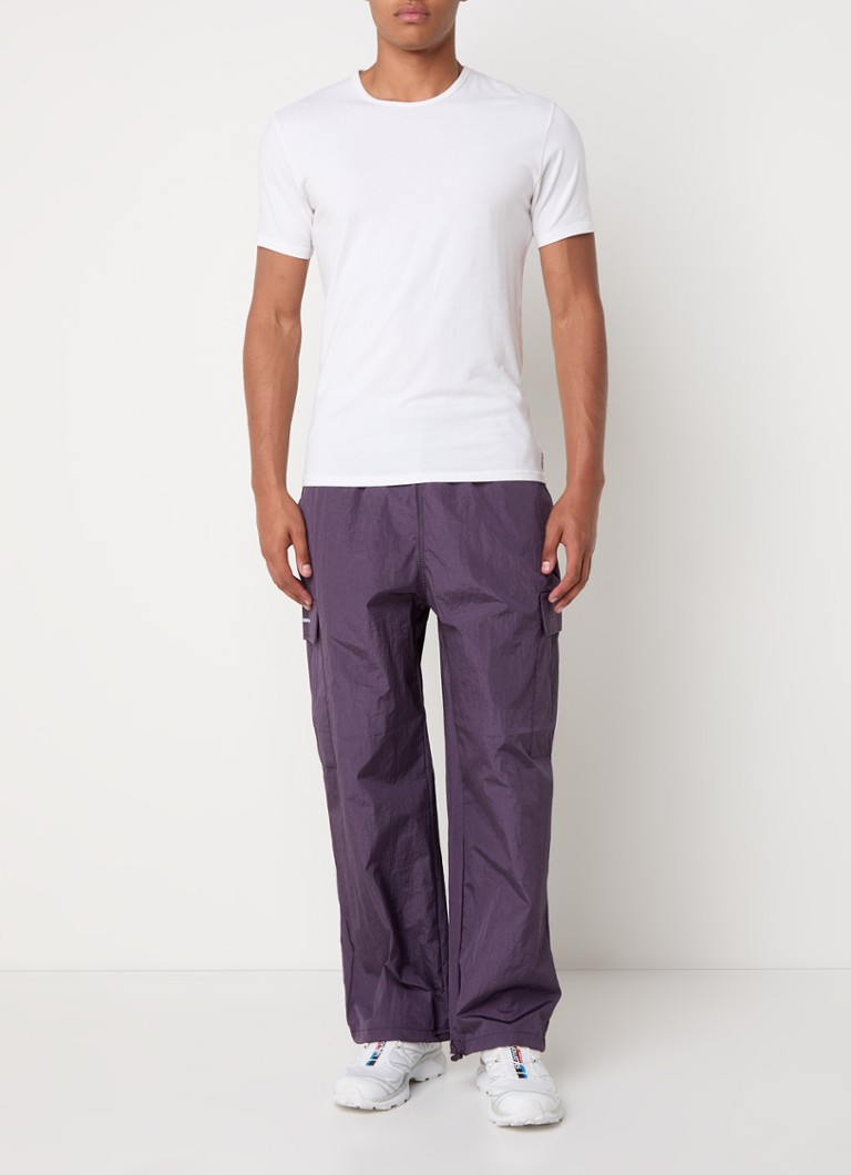 Pantaloni cargo cu croială dreaptă și clești de oțel Pop Trading Company
