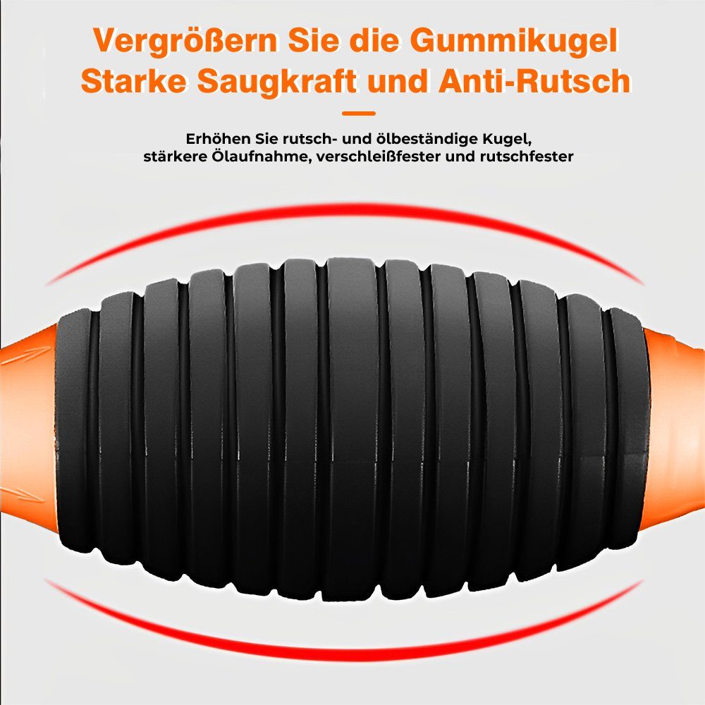 MDHAND Ölabsaugpumpe Benzinpumpe,Absaugpumpe (1-tlg), 2m Schlauch