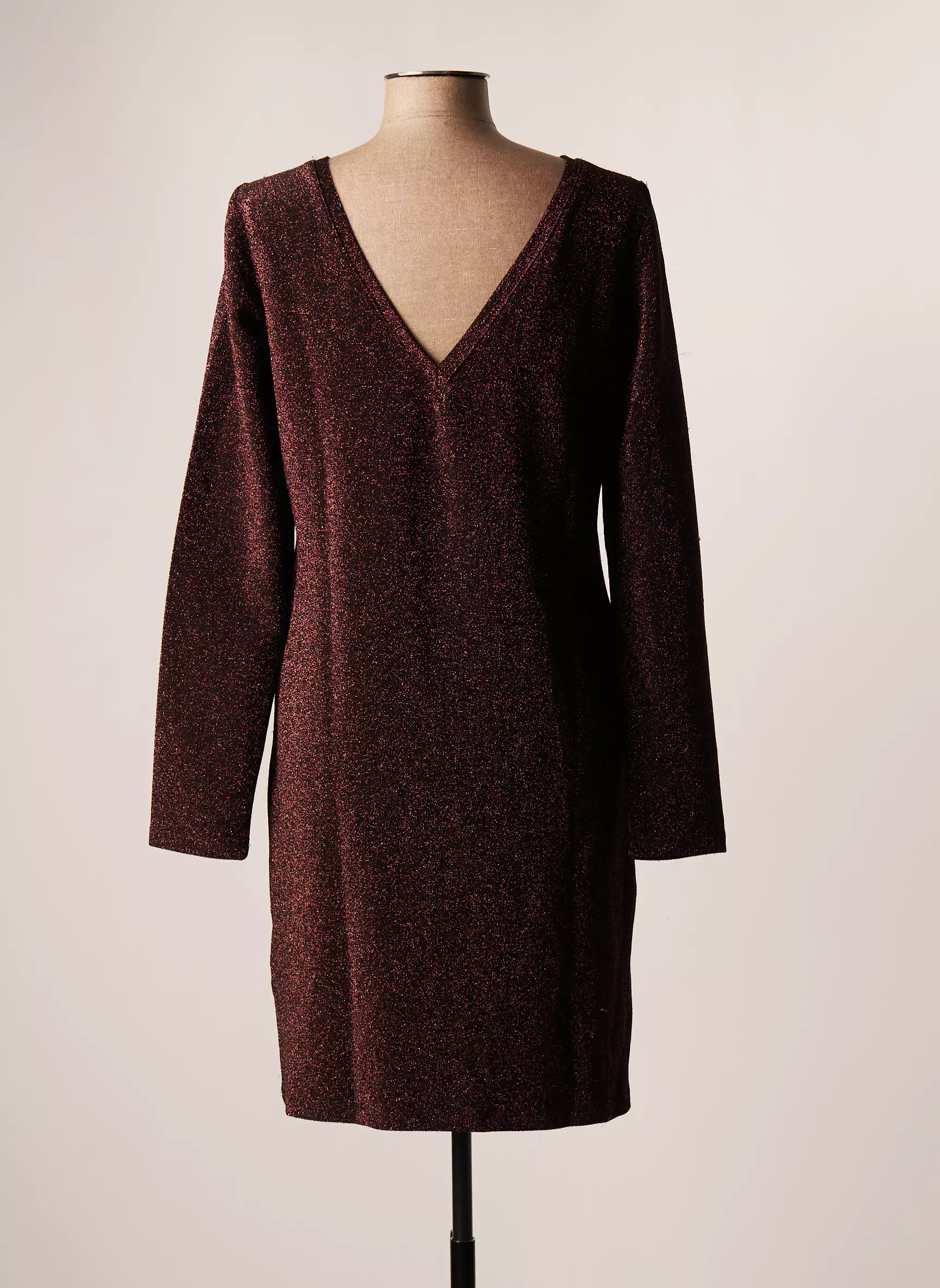 Only Robes Mi Longues Femme couleur noir