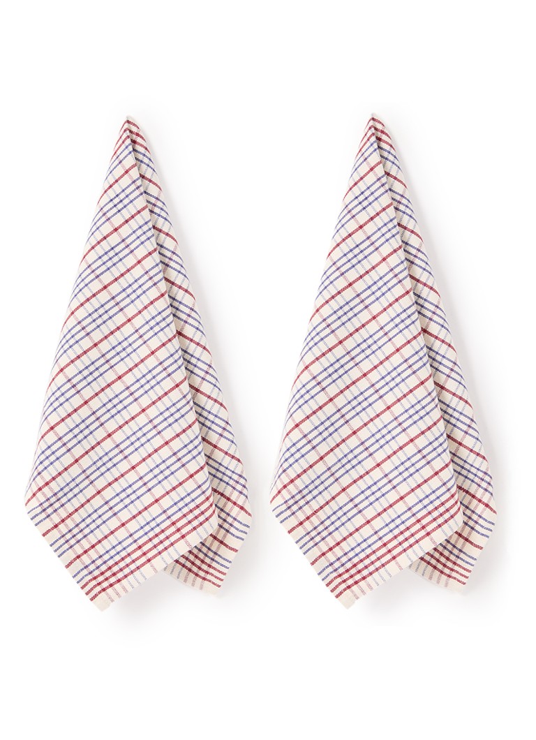 Humdakin Organic organic cotton tea towel 70 x 45 cm set of 2
