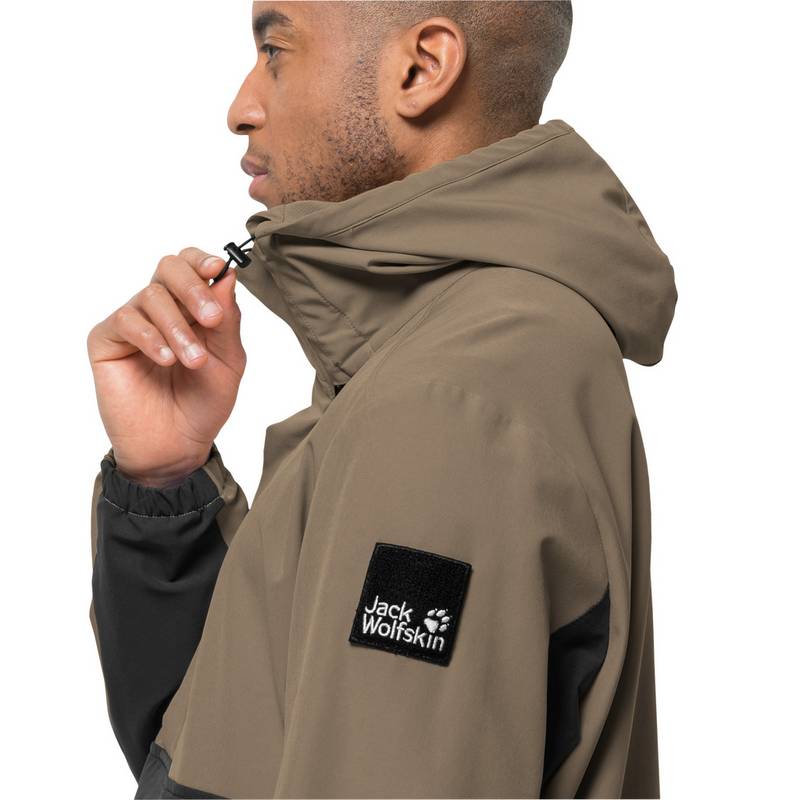Jack Wolfskin BERNAUER HALFZIP M Softshelljacke Herren