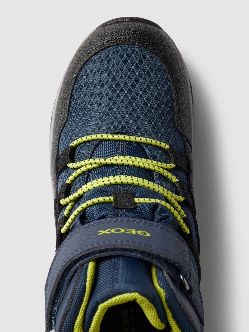 Halbschuhe mit Klettverschluss Modell 'SENTIERO' in marineblau