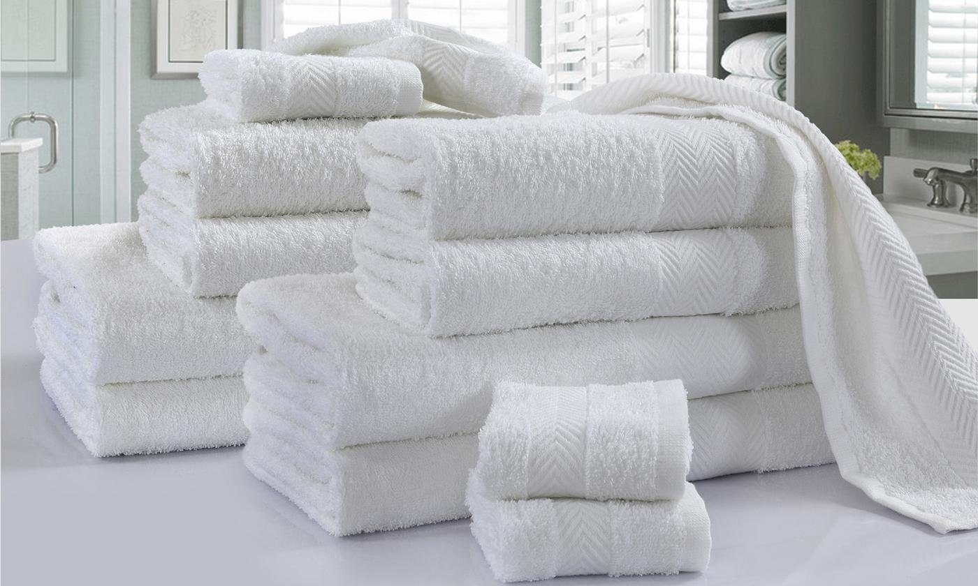 IhrHauz Handtuch Set Handtücher 6er Set aus 100% Ägyptischer Baumwolle 450 gsm, (6-tlg)