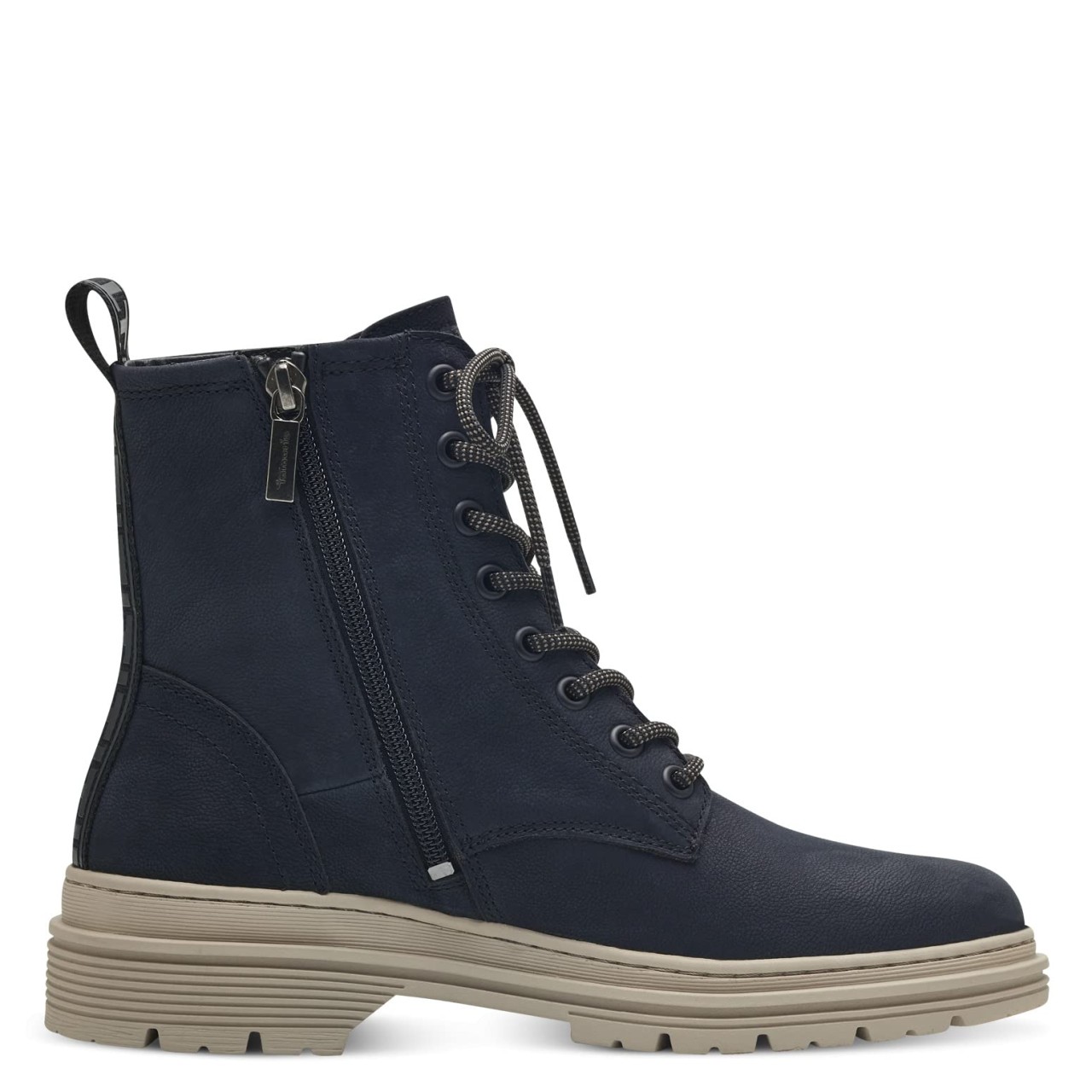 TAMARIS Schnür-Stiefeletten blau TAMARIS