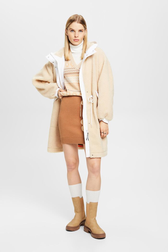 Langer Sherpa-Parka