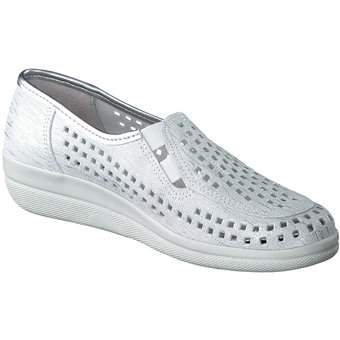 Aco Buzios Slipper in silber
