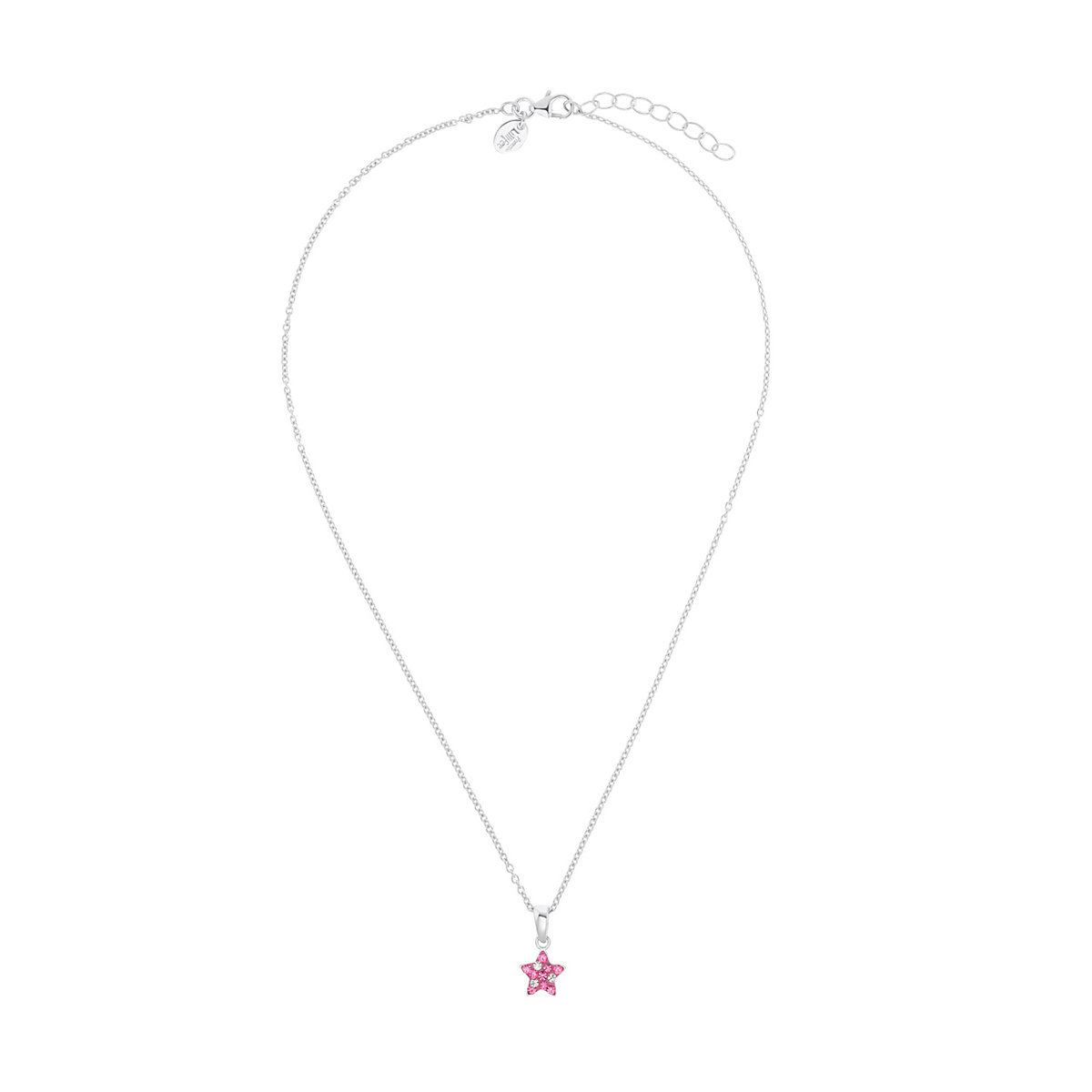 Kette mit Anhänger für Mädchen, 925 Sterling Silber, Preciosa | Stern Halsketten für Mädchen