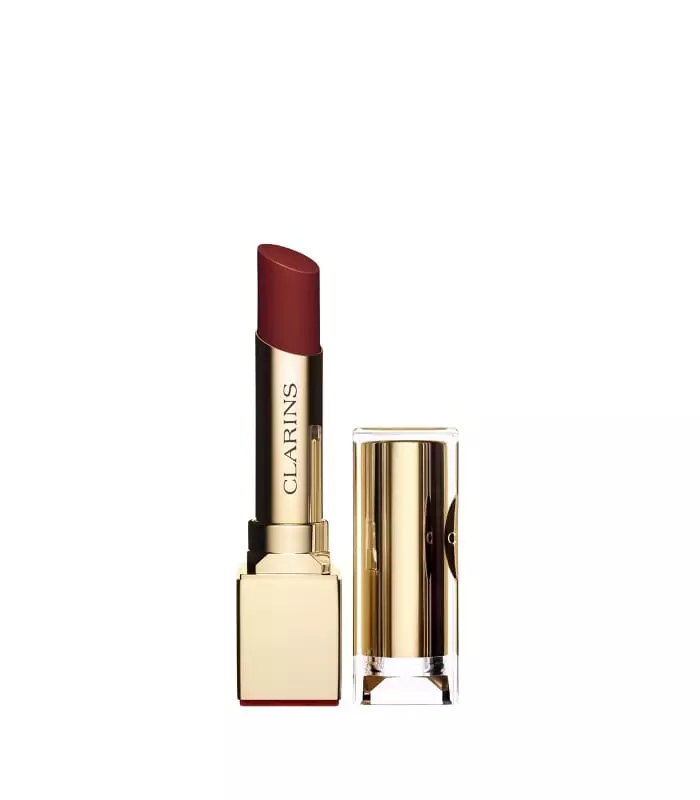 ROUGE ÉCLAT Le 1er Rouge à Lèvres Anti-Âge Clarins Couleur Satin