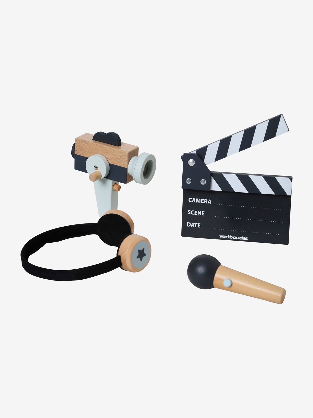 Kit du réalisateur en bois FSC® gris