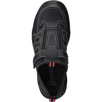 Claverton Slipper in schwarz