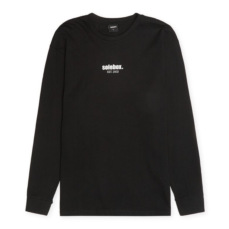 solebox Logo Longsleeve black