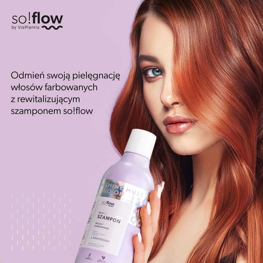 So!Flow Αναζωογονητικό σαμπουάν για βαμμένα μαλλιά