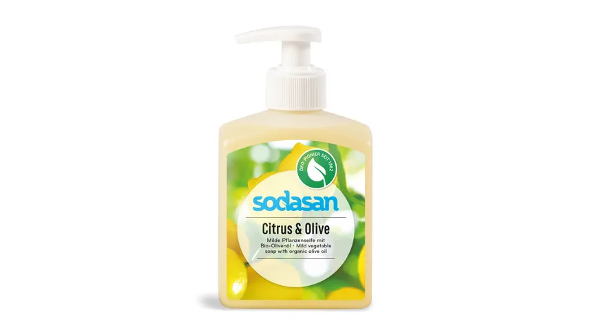 sodasan Flüssigseife Citurs & Olive 300 ml