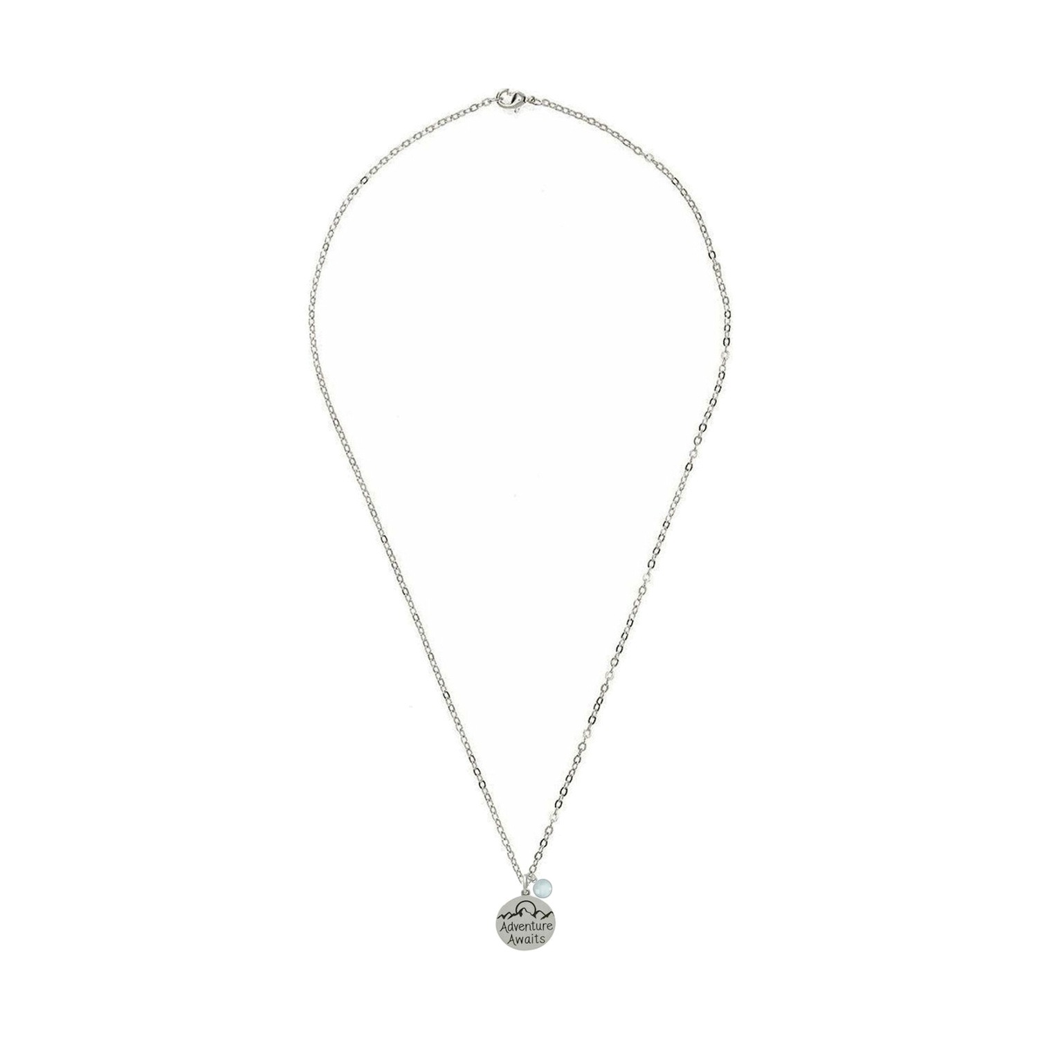 Kette mit Anhänger 'ADVENTURE AVAITS Chalcedon'