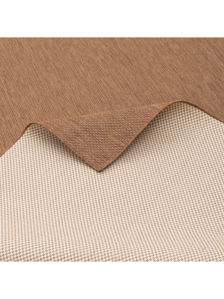Pergamon In & Outdoor Teppich Flachgewebe Valencia Mix in Braun günstig kaufen