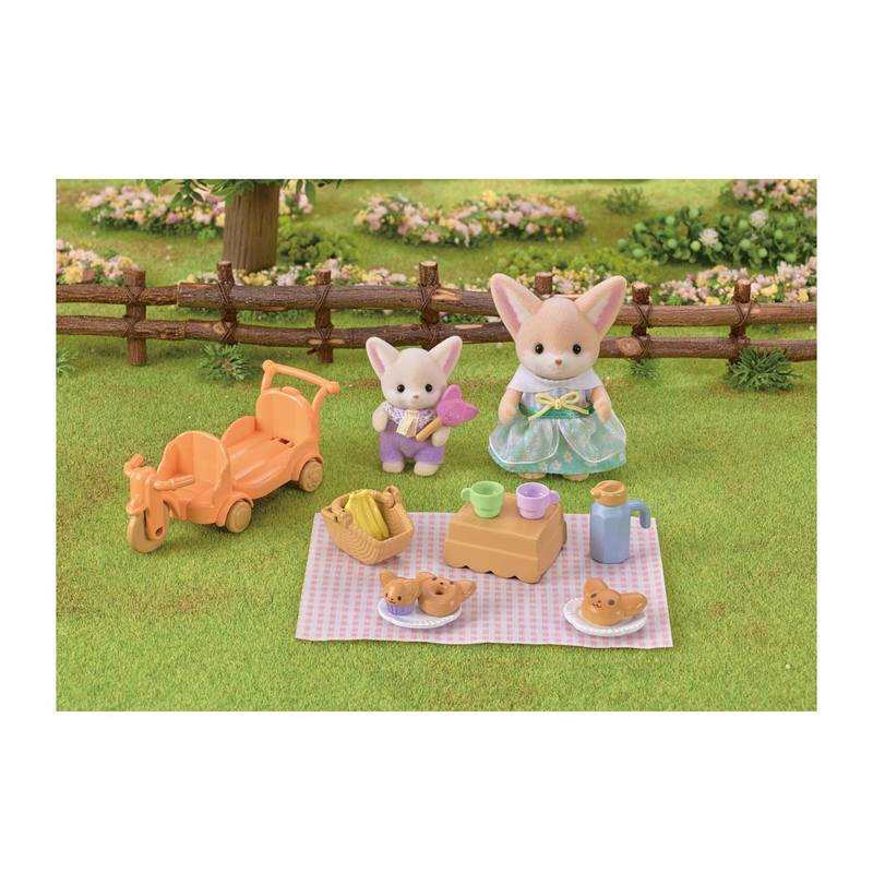 5698 Le pique nique de la famille Fennec Sylvanian