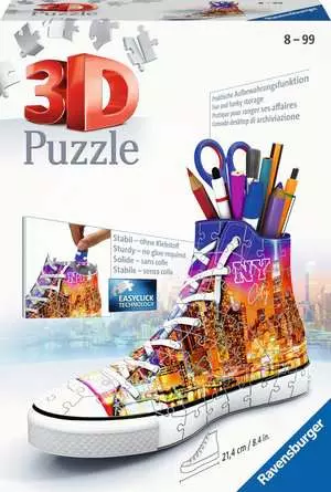3D Puzzle Sneaker Skyline