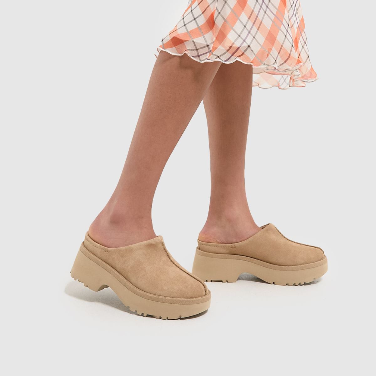 UGG New Heights klumpa szandál homokszínű