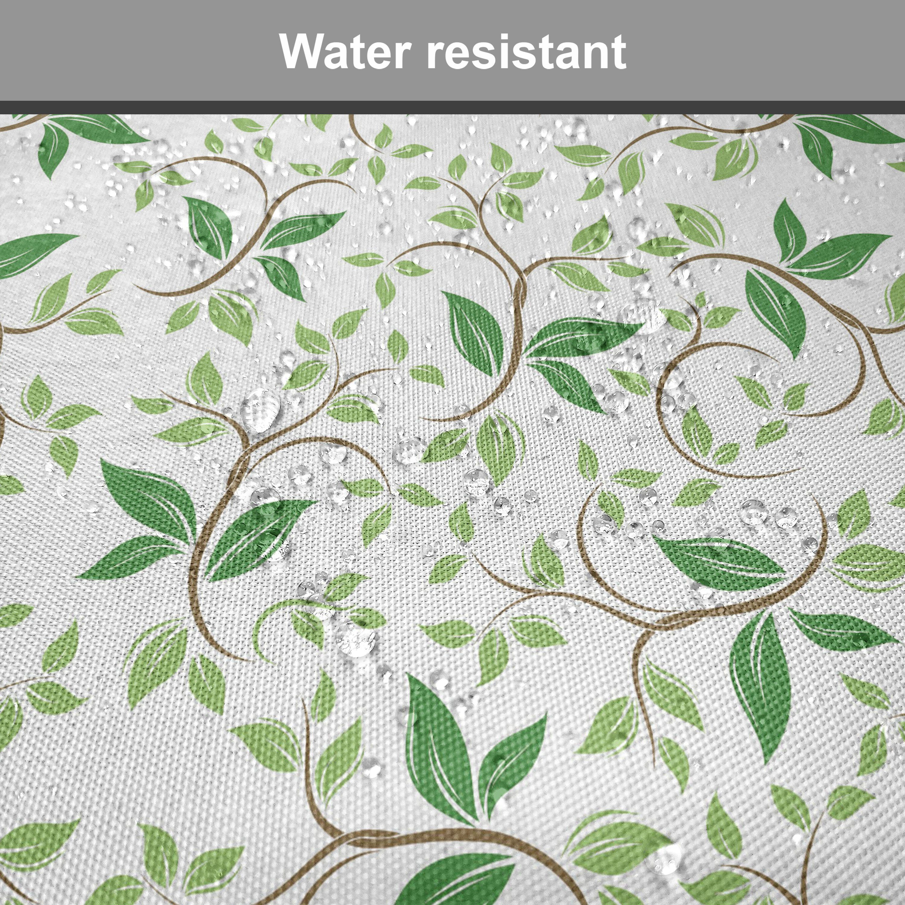 Abakuhaus Stuhlkissen Dekoratives wasserfestes Kissen mit Riemen für Küchensitze, Natur Ivy Green Leaves
