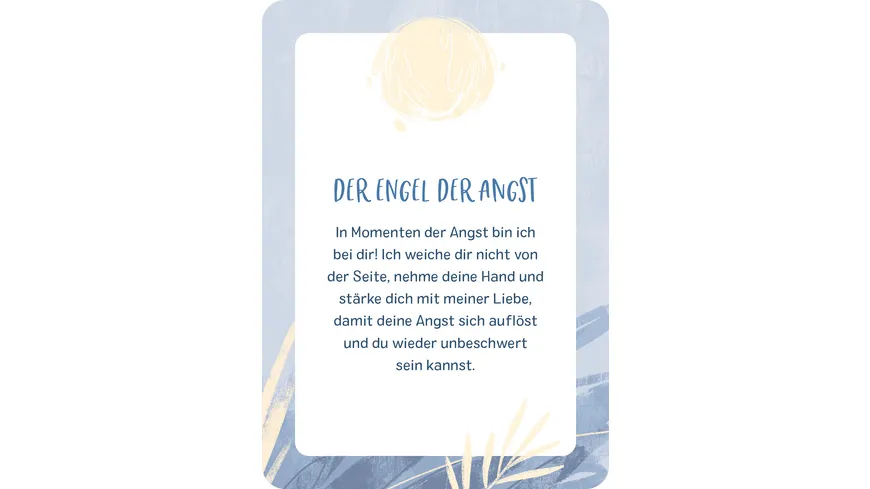 Beschützt und behütet. 25 Schutzengelkarten