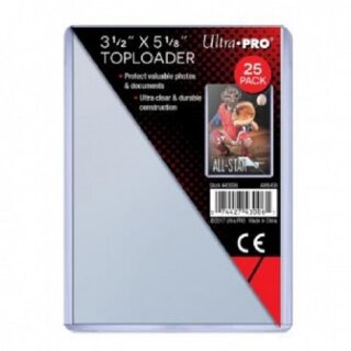UP - Toploader 88.9mmx130mm (25)