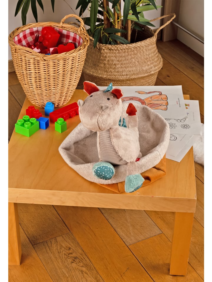 Sigikid Kuscheltier Drache Patchwork Sweety in taupe/mehrfarbig günstig kaufen onesize