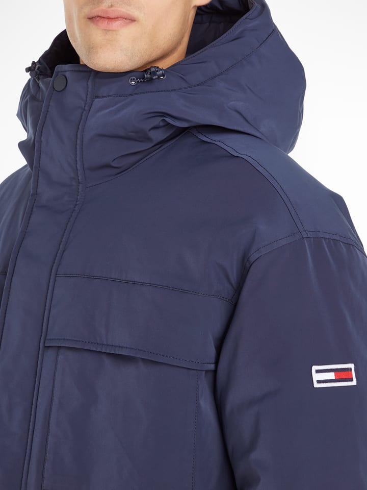 Tommy Hilfiger Parka in Dunkelblau günstig kaufen