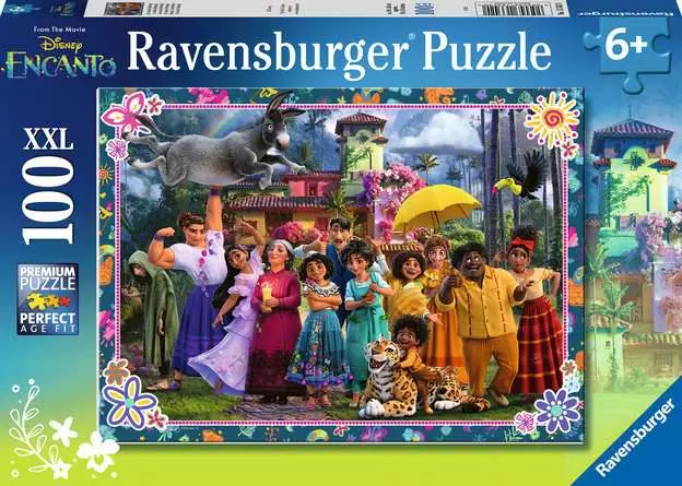 Kinderpuzzle ab 6 Jahren - Die Familie Madrigal - 100 Teile