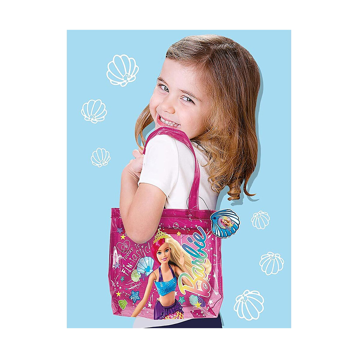 Strandtasche mir Sand, Barbie