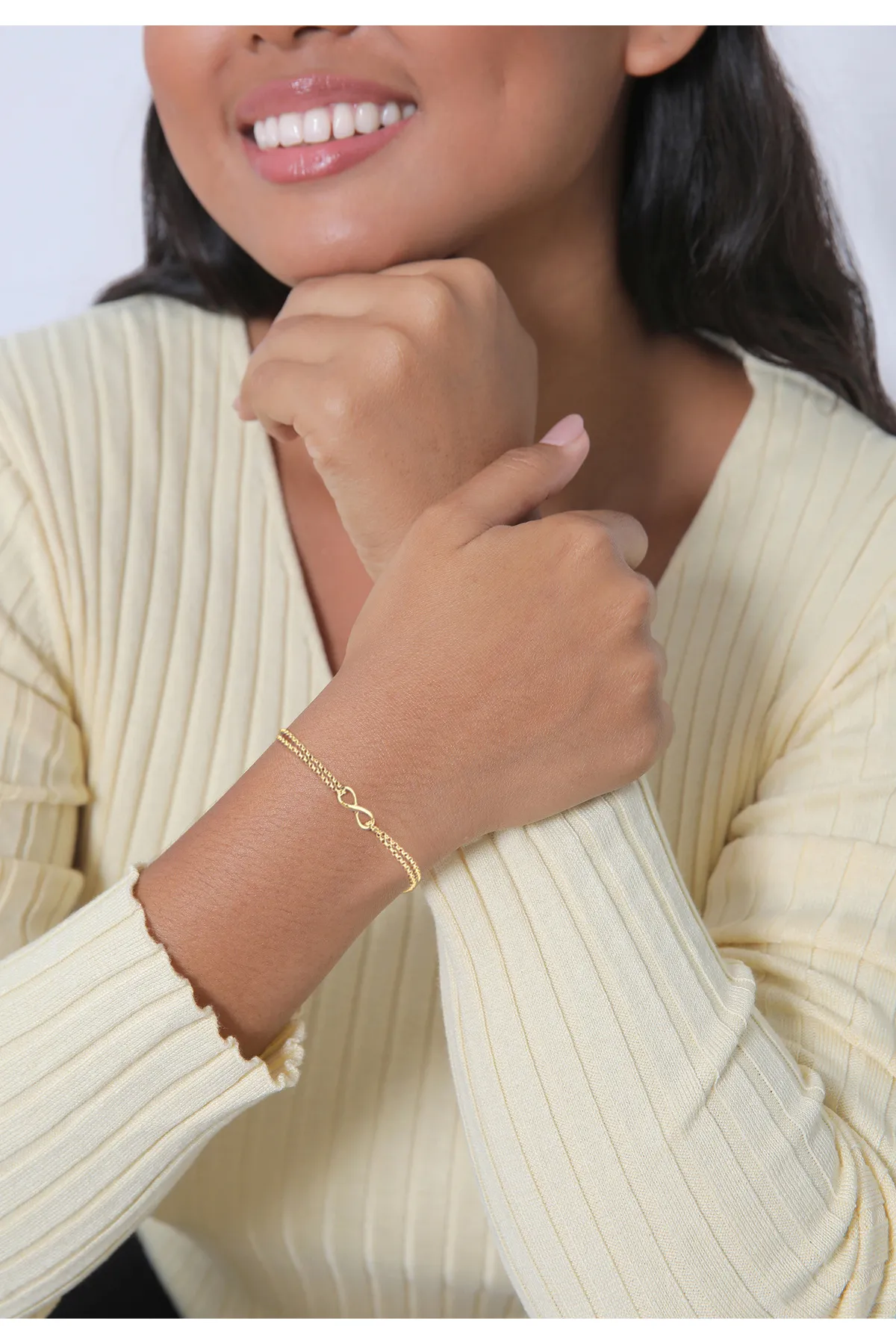 ELLI  Armband Unendlichkeitssymbol Love Unendlich 925 Sterling Silber