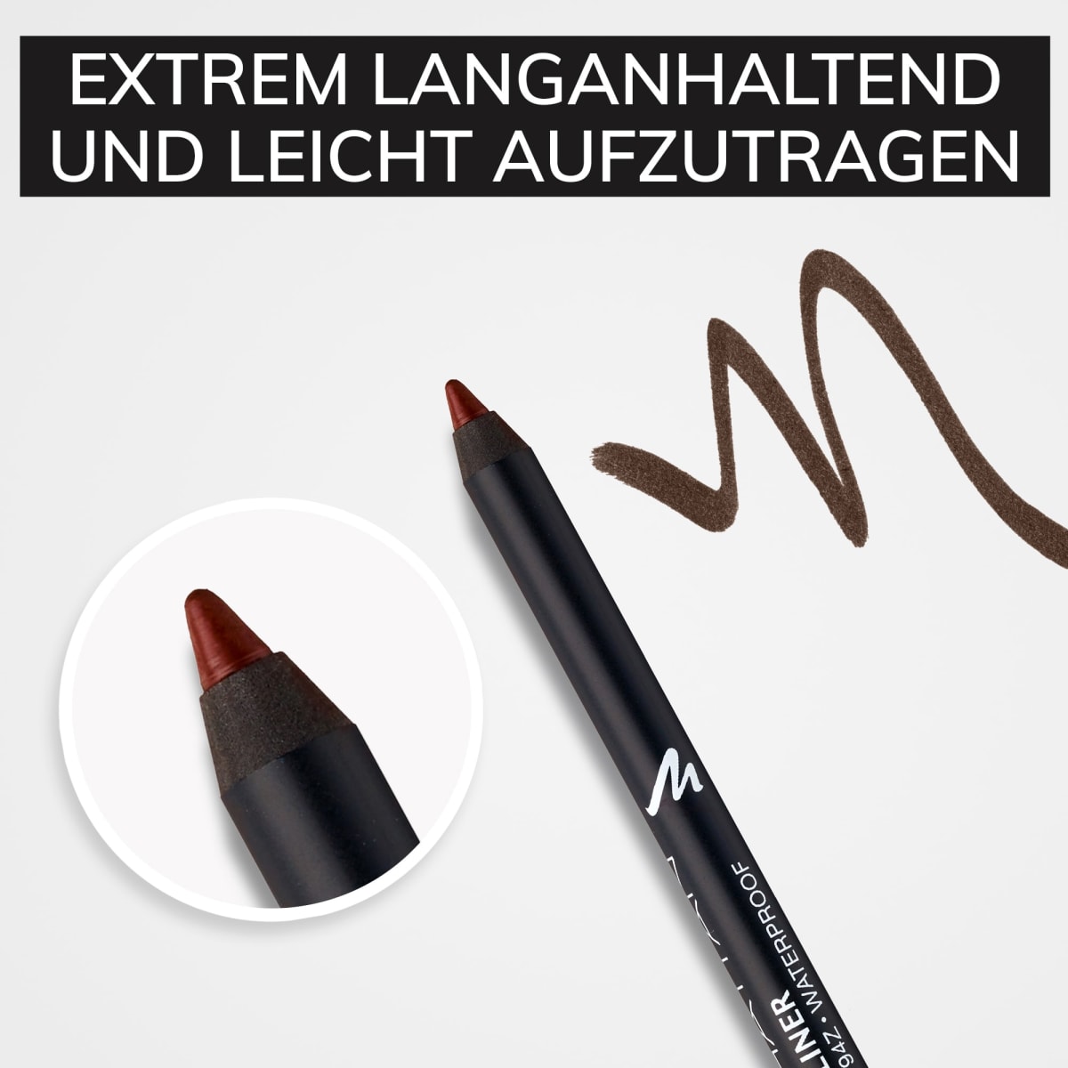 Eyeliner X-Act Waterproof 94Z Moccacino, 1,2 g