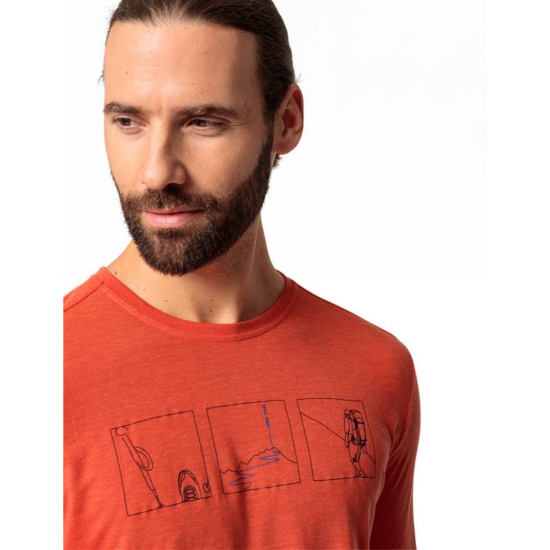 VAUDE Men's Rosemoor LS T-Shirt III T-Shirt Herren