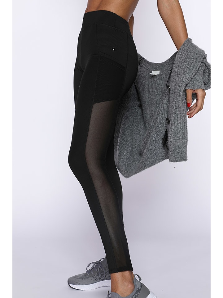 Onamaste Trainingsleggings in Schwarz günstig kaufen