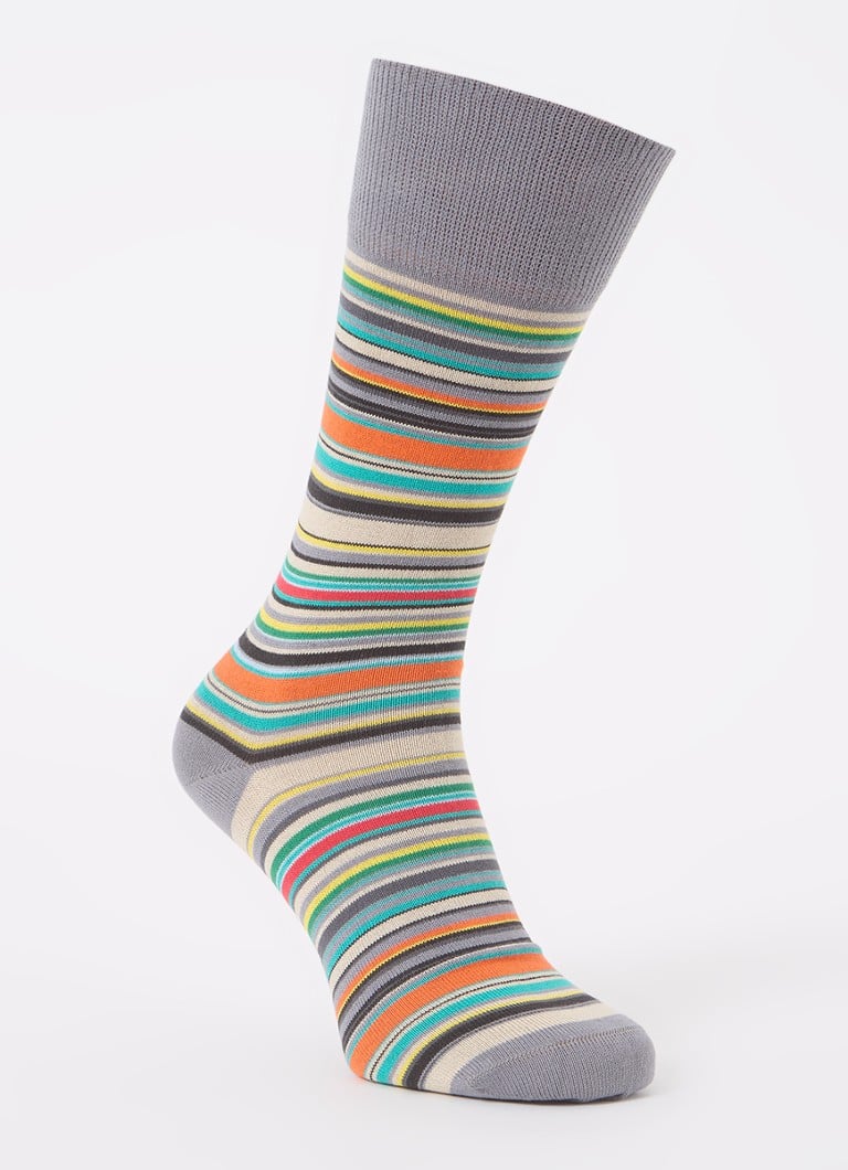 Calzini a righe stampate Multistripe di Paul Smith