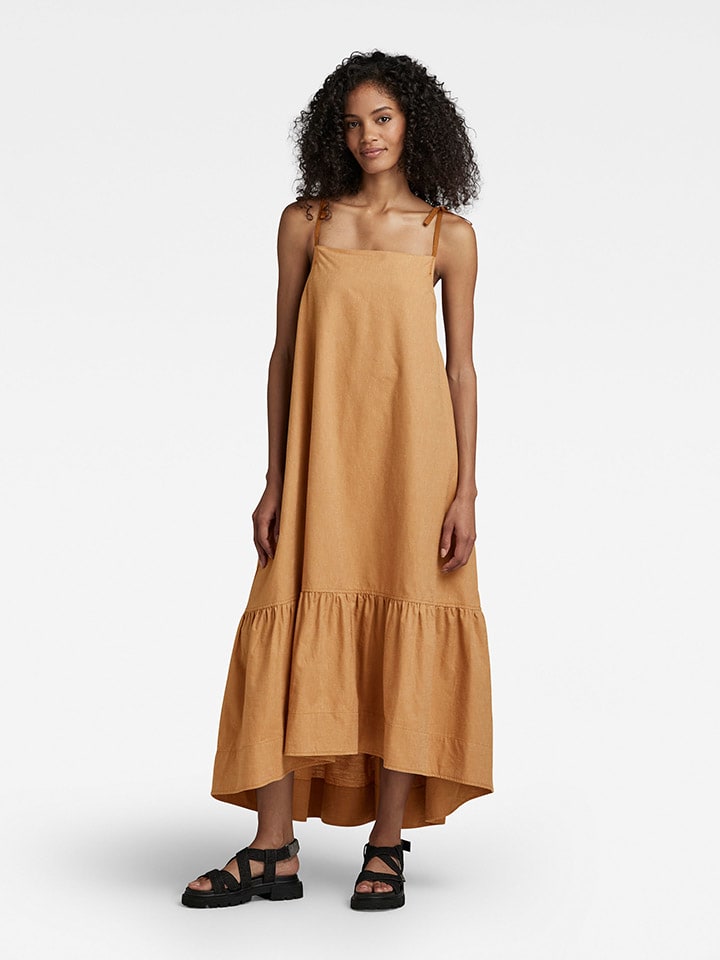 G-Star Kleid in Beige günstig kaufen