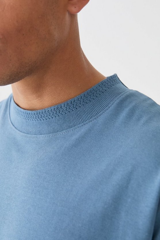Oversize Jacquard T-Shirt