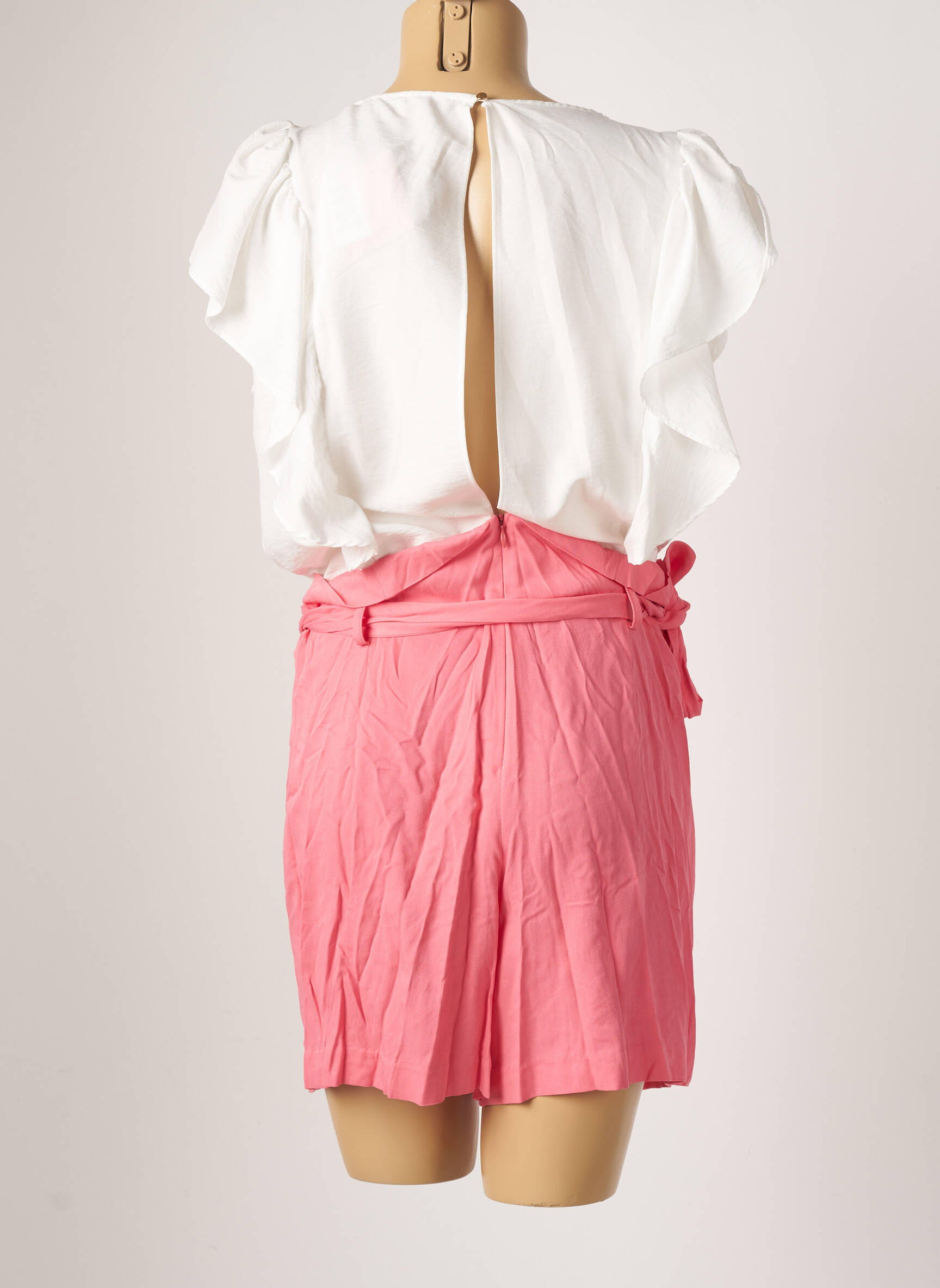 Naf Naf Combi Shorts Femme couleur rose