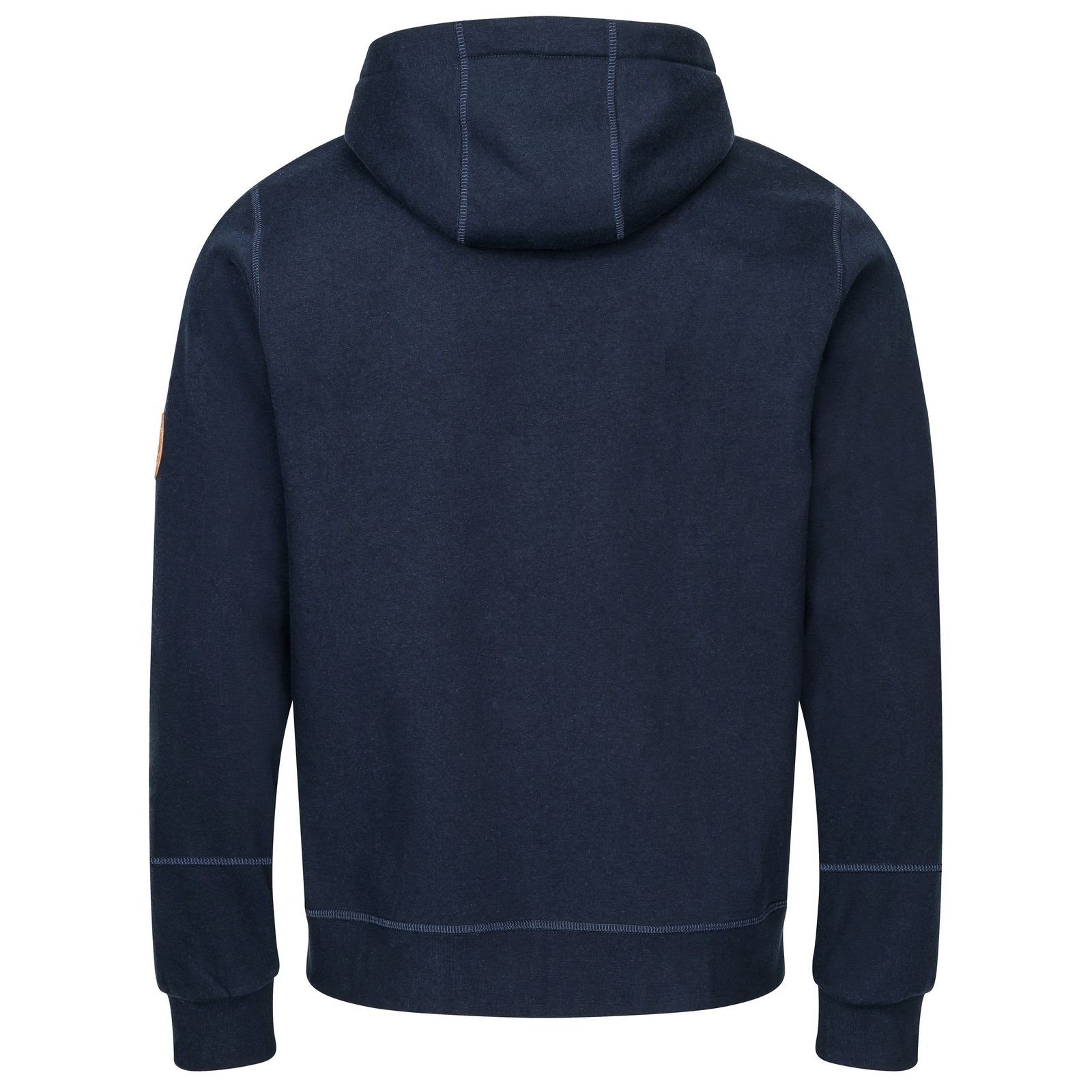 Gradnetz Sweatjacke Herren Hoody Bio Baumwolle (1-tlg) kuscheliger bequemer Tragekomfort mit Kapuze, Bio-Baumwolle