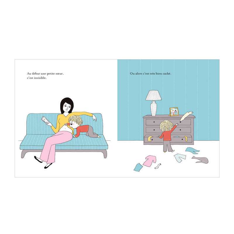 Livre Un amour de petite soeur - Albin Michel jeunesse