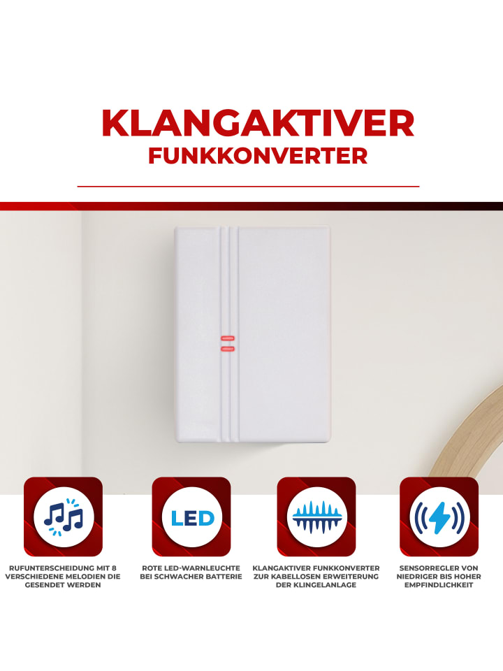 Heidemann  Heidemann Funkgong-Set HX Action günstig kaufen onesize