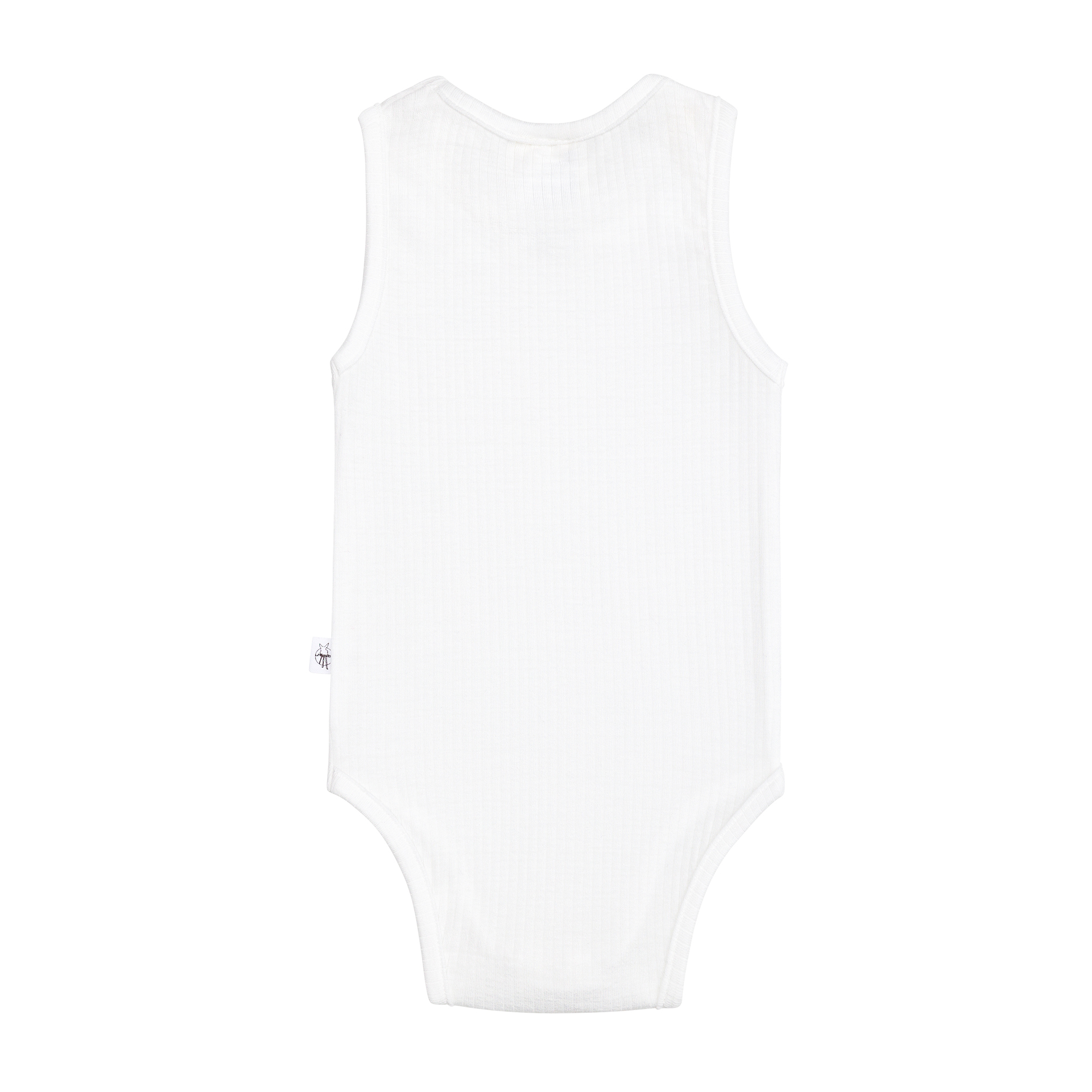 Baby Body - Ärmellos gerippt, Milky