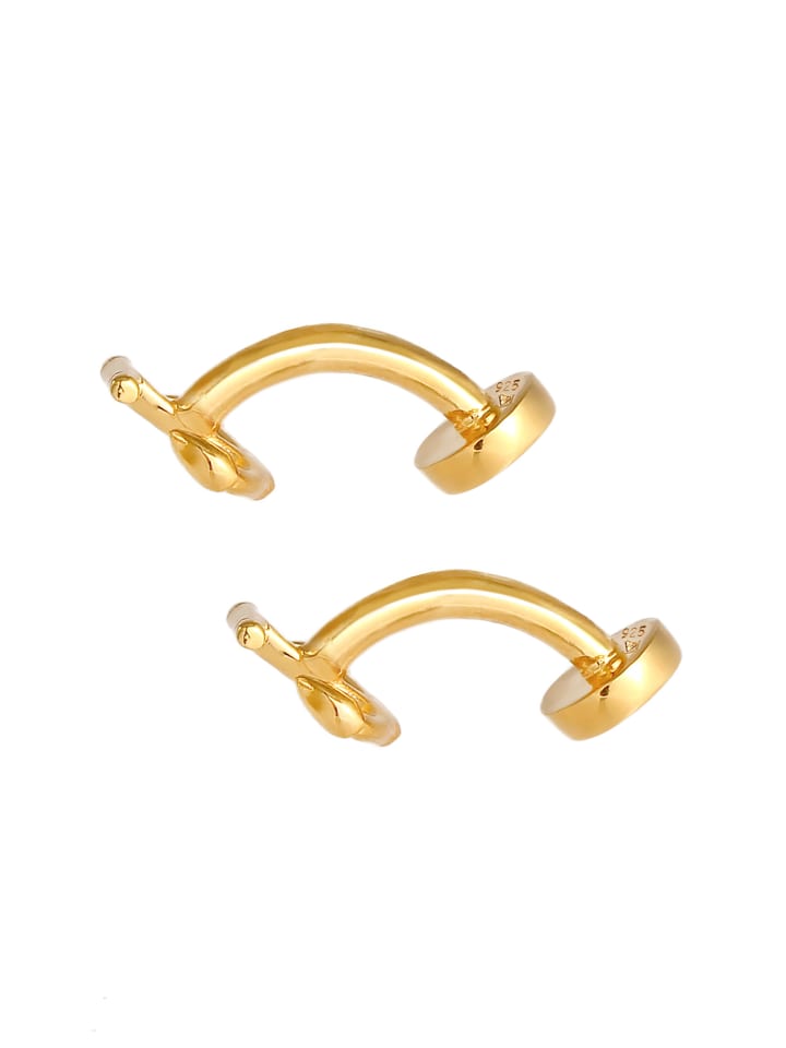 KUZZOI Manschettenknopf 925 Sterling Silber Anker in Gold günstig kaufen onesize