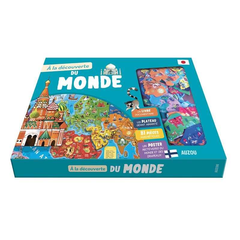 Coffret A la découverte du monde - Auzou