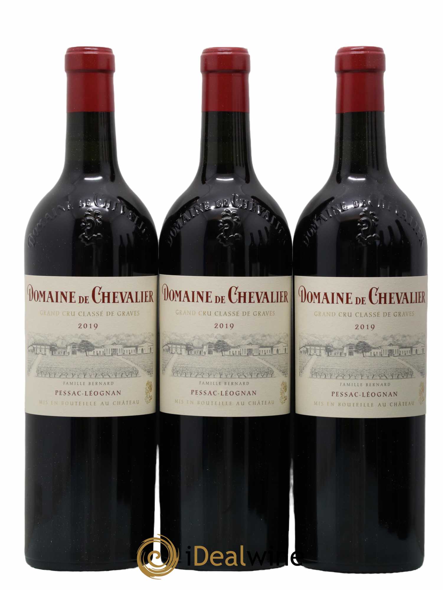 Domaine de Chevalier Cru Classé de Graves  2019 - Lot de 6 Bouteilles